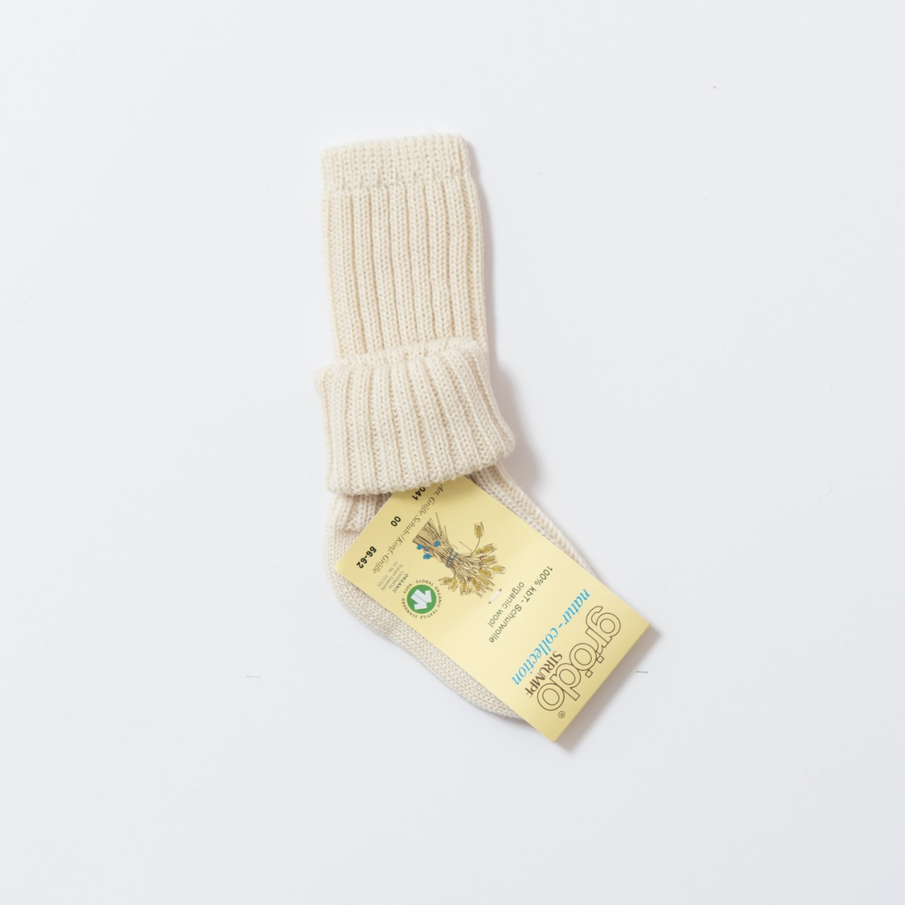 MERINO SOCKS - Beige Chaussettes chaudes en laine Merinos